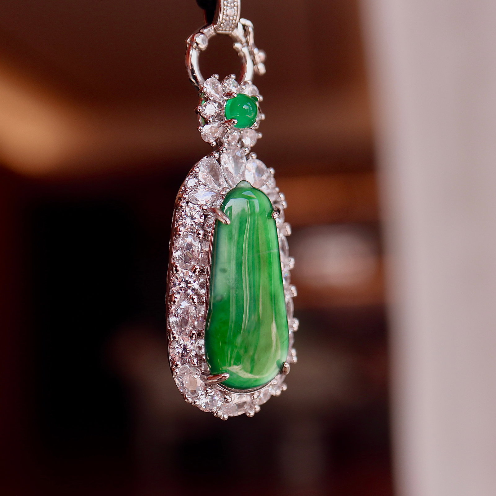 Natural Jade Pendant - 5