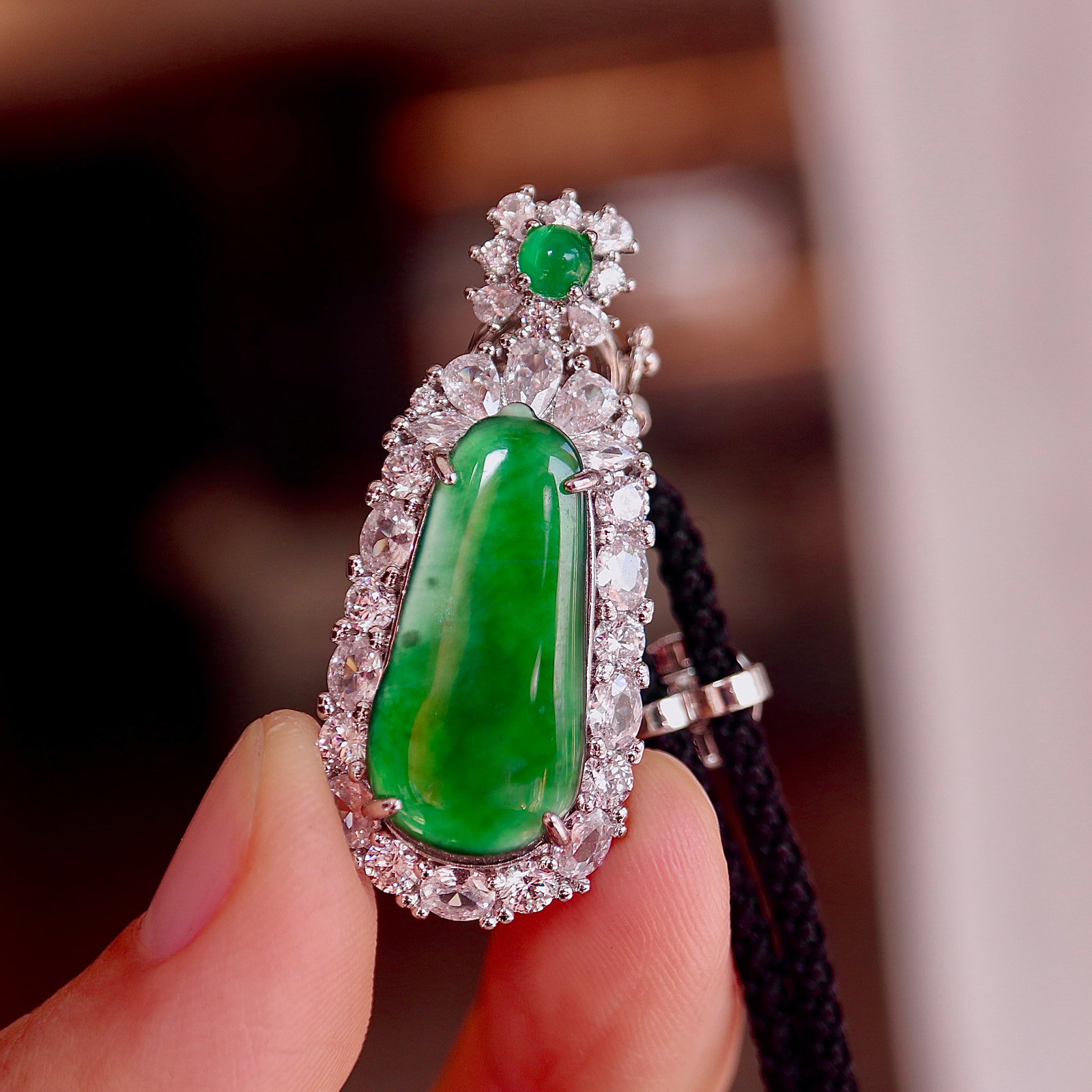 Natural Jade Pendant - 7