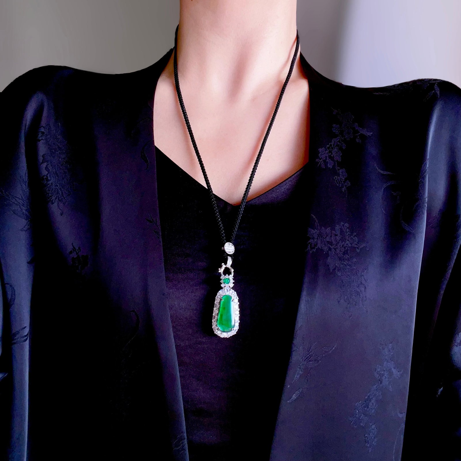 Natural Jade Pendant - 9