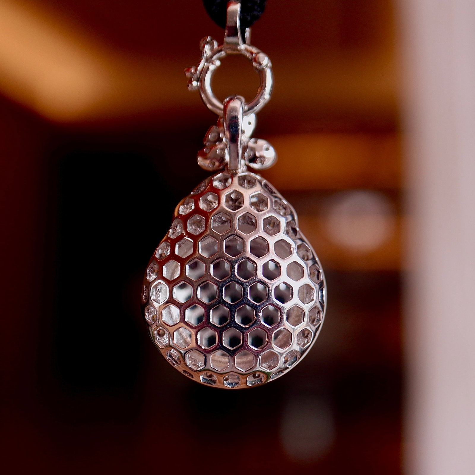 Natural Jadeite Round Pendant - 7