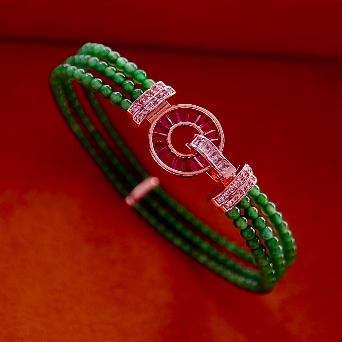 Natural Jade Bracelet - 4