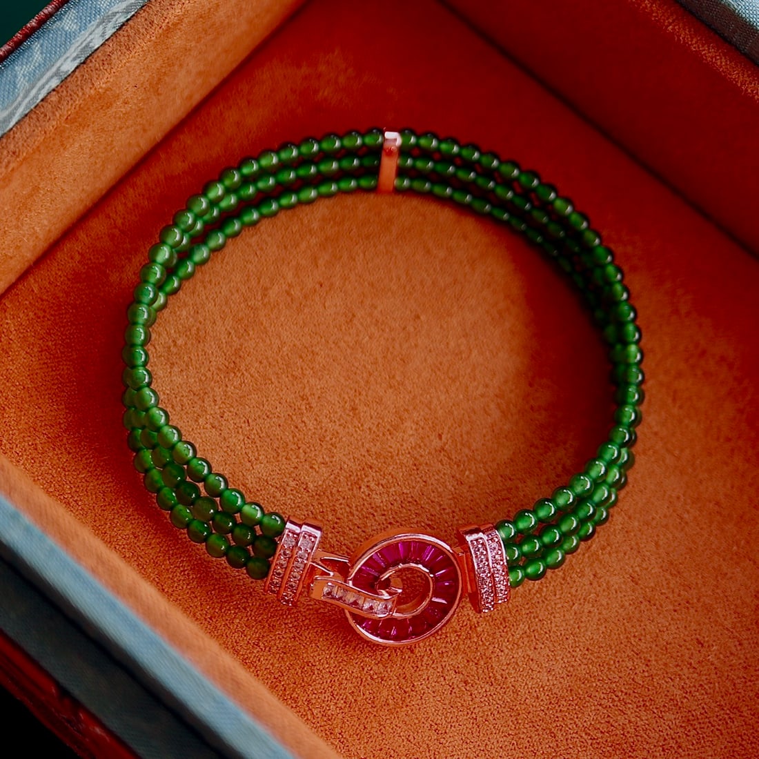 Natural Jade Bracelet - 6