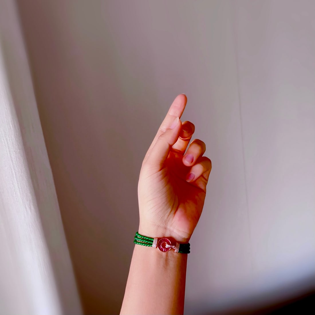 Natural Jade Bracelet - 9