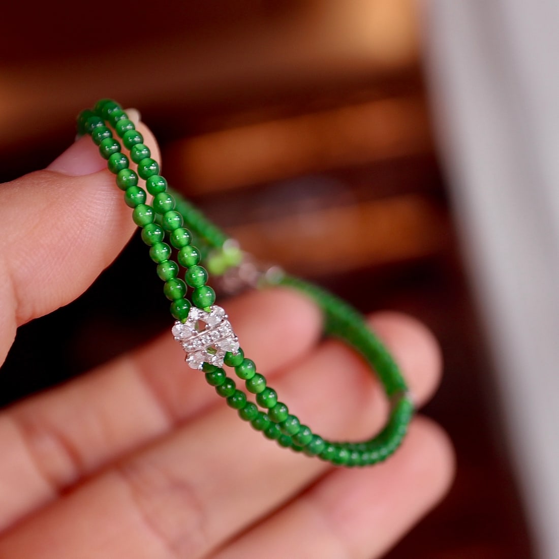 Natural Jade Bracelet - 2