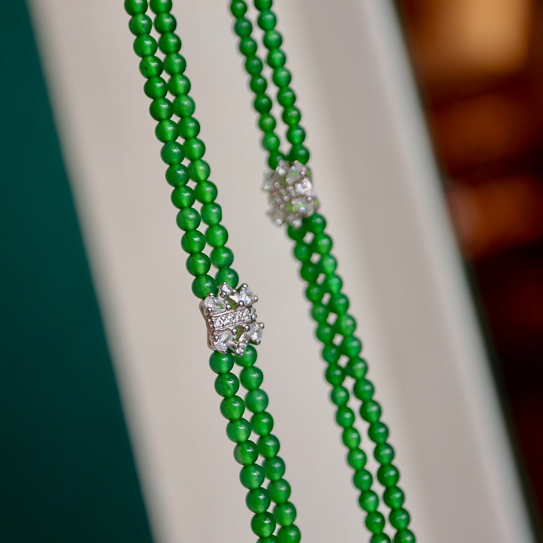 Natural Jade Bracelet - 8
