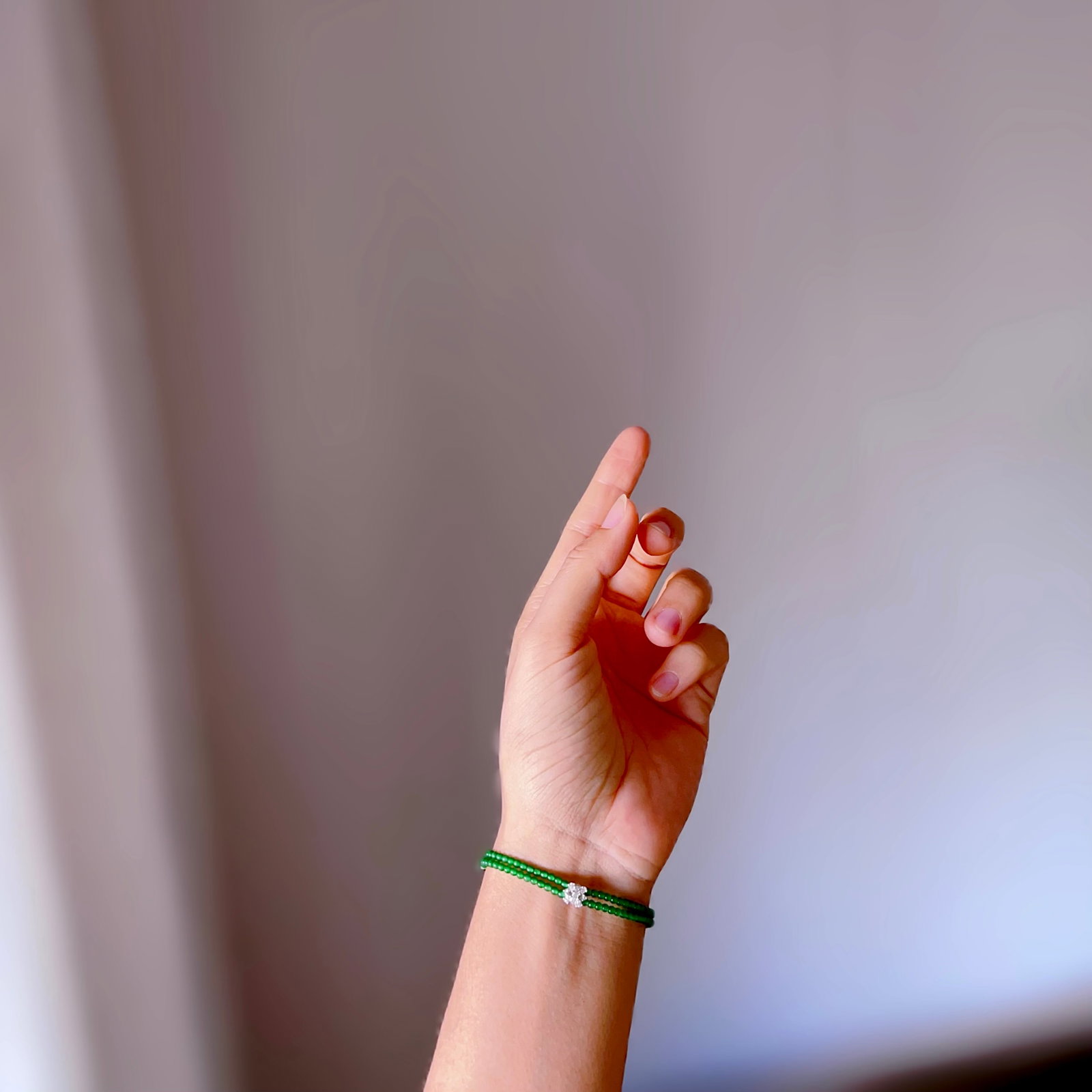 Natural Jade Bracelet - 9