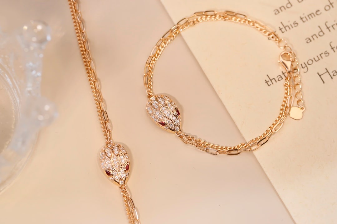 18K Gold Natural Ruby Diamond Bracelet - 6