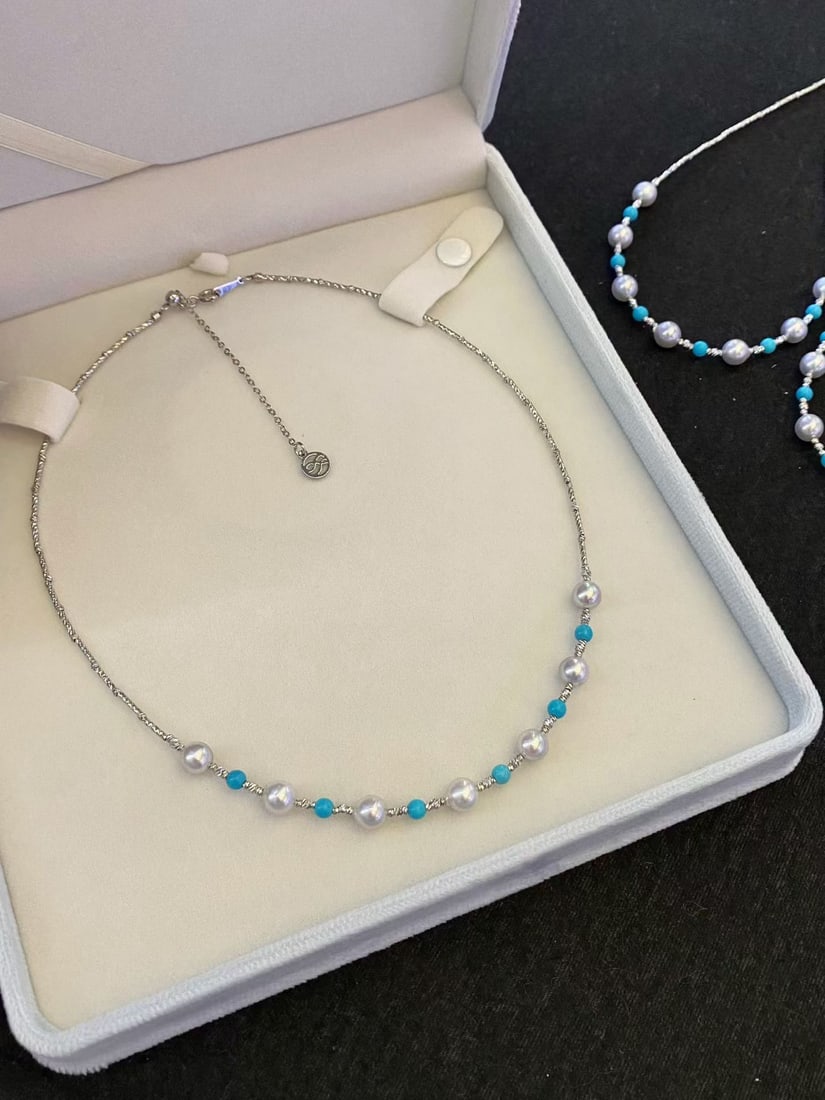 Natural Seawater Akoya Necklace - 6