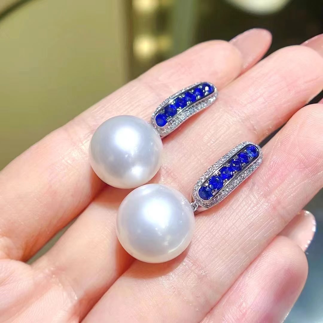 S925 Silver Natural Pearl Earrings - 4