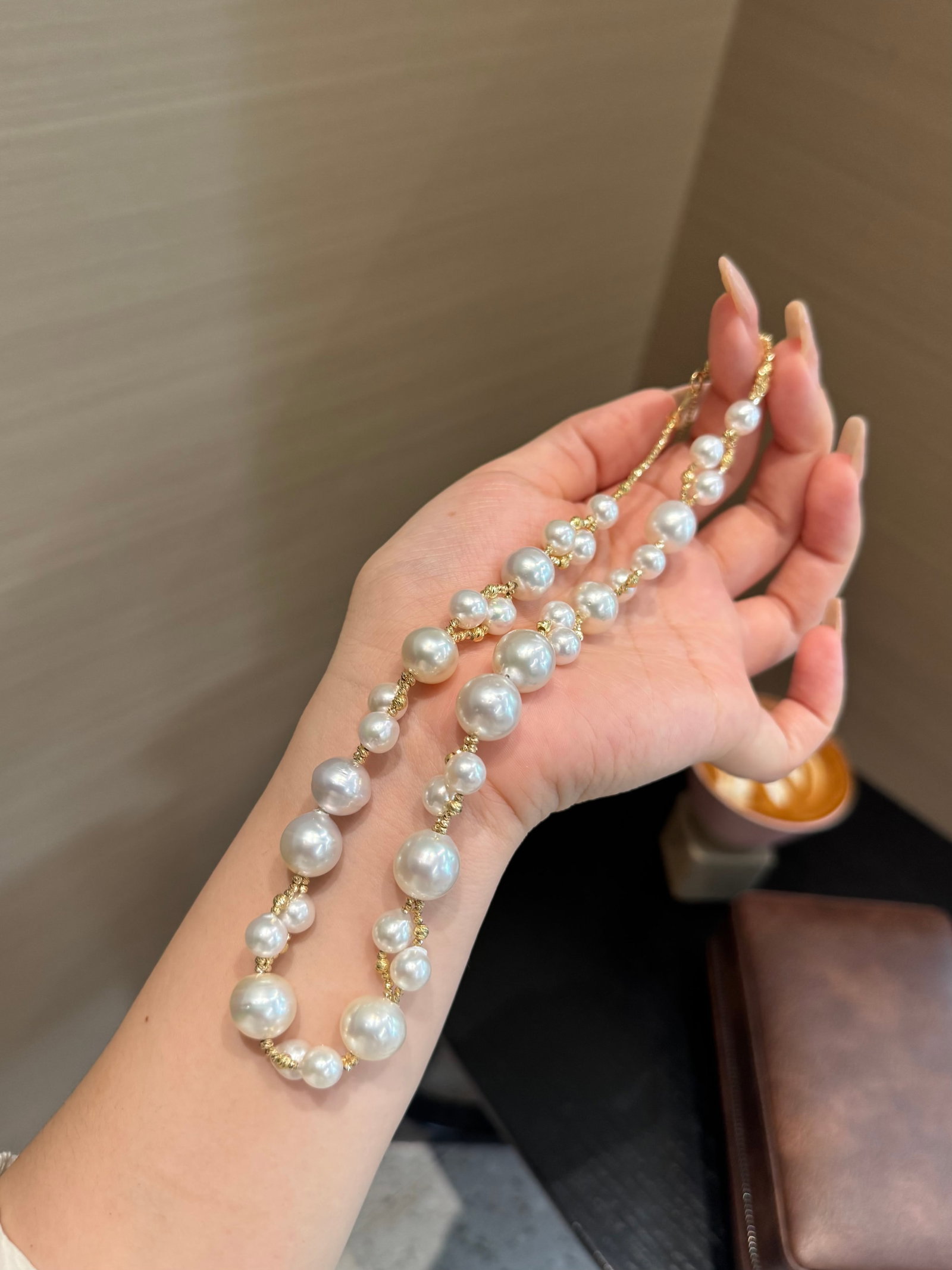 18K Gold-Plated Freshwater Akoya Necklace - 3