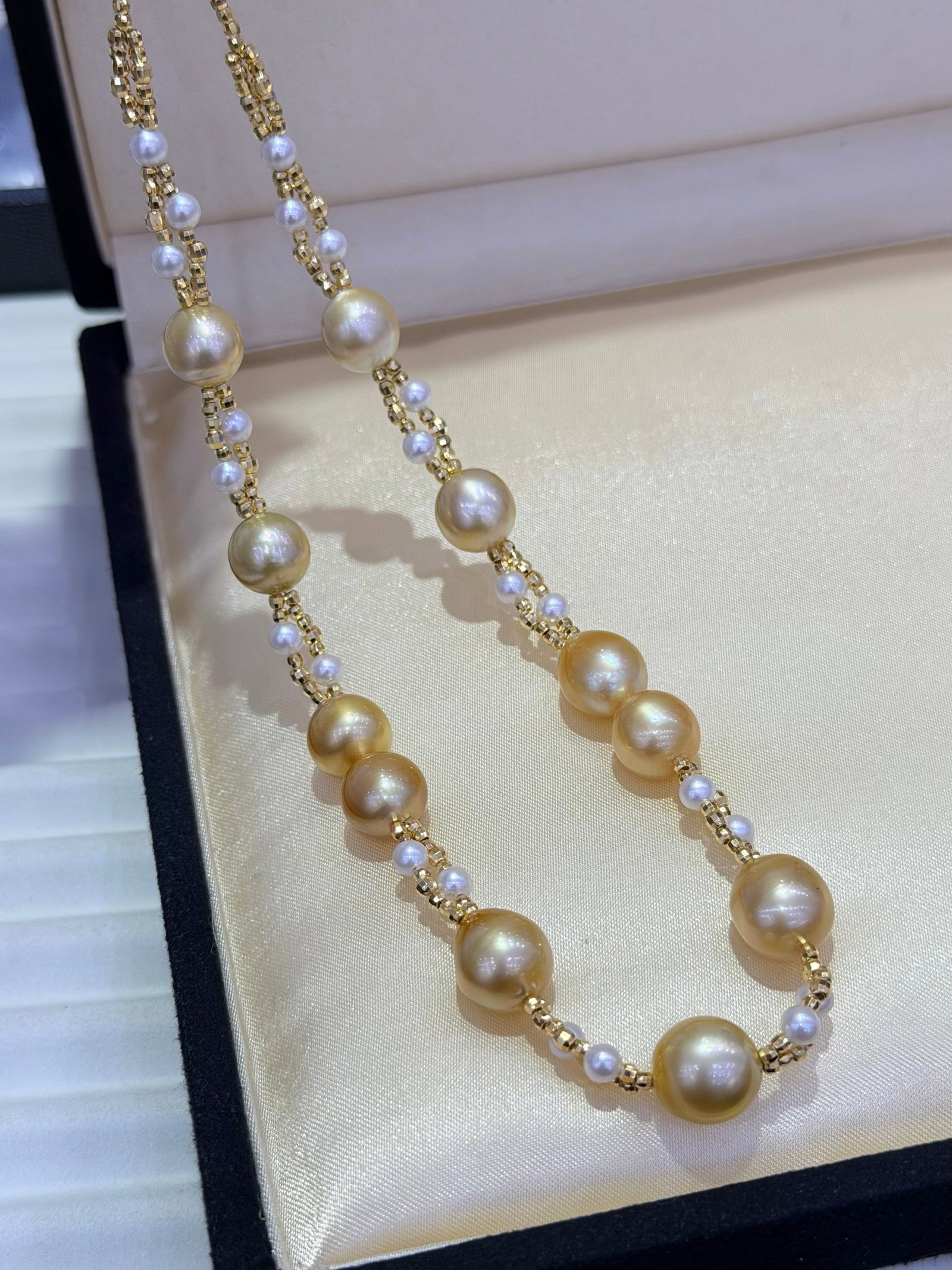 S925 Silver Natural Edison Pearl Necklace - 3