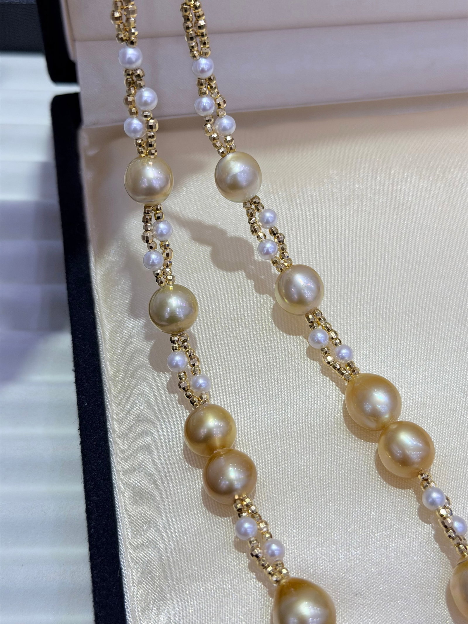 S925 Silver Natural Edison Pearl Necklace - 4