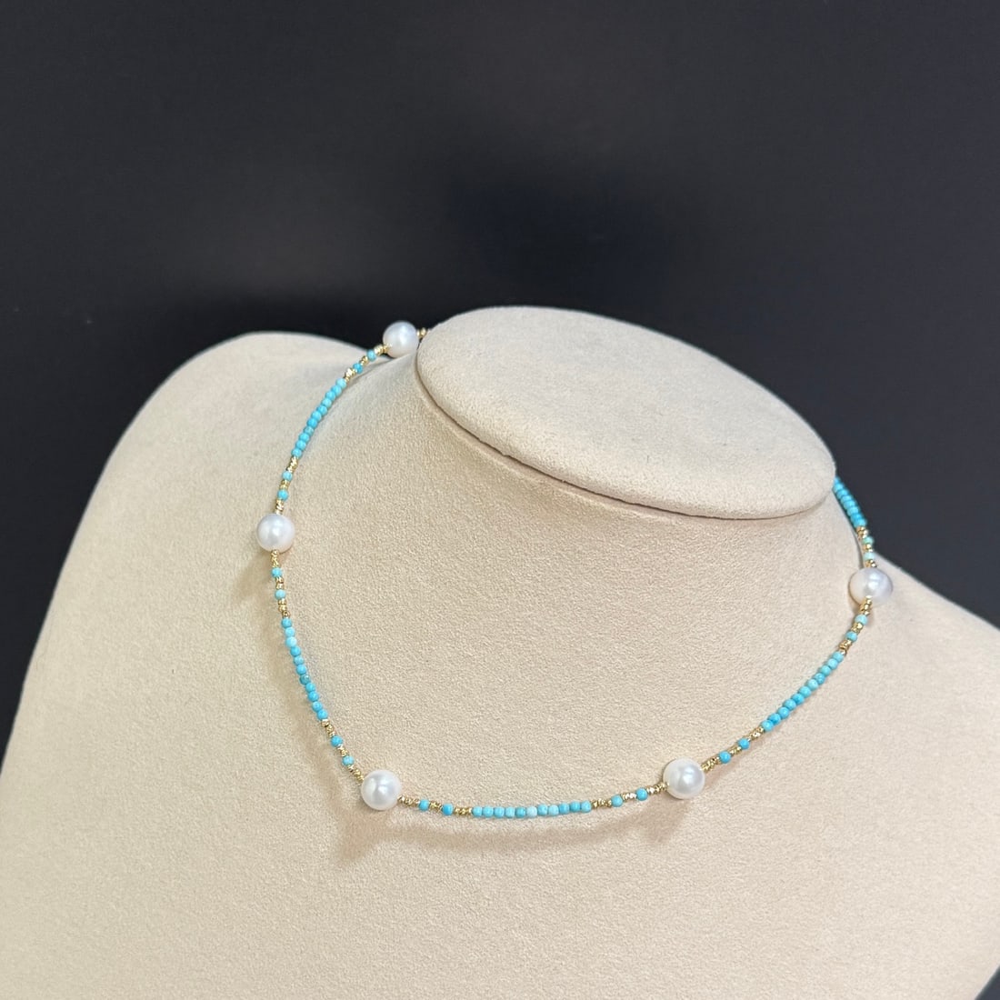 Natural Freshwater Pearl Necklace - 3
