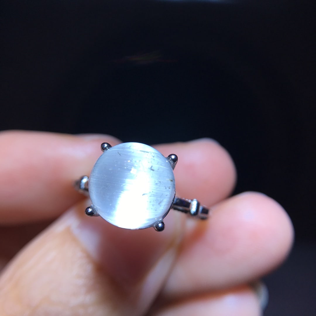 925 Silver Natural Topaz Ring - 4