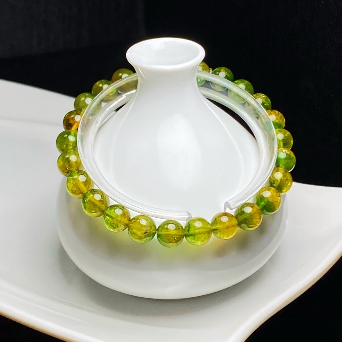 Natural Watermelon Tourmaline Bracelet - 3
