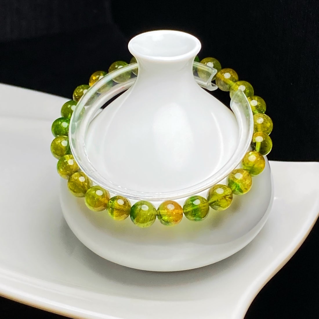 Natural Watermelon Tourmaline Bracelet - 5