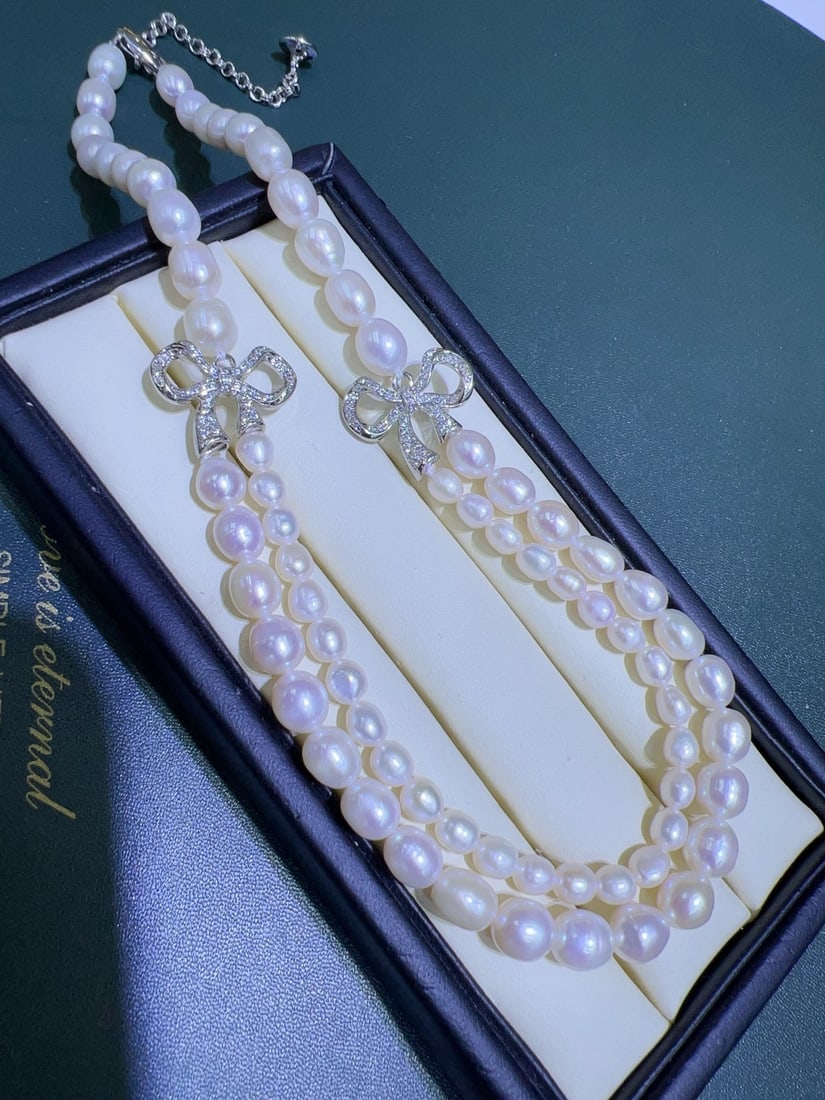 Natural Freshwater Pearl Necklace - 2