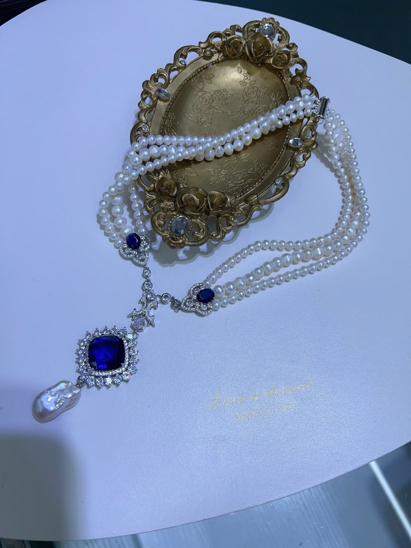 Natural Pearl Necklace - 2