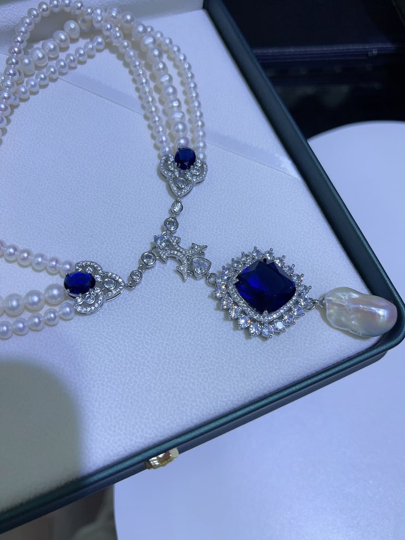 Natural Pearl Necklace - 4