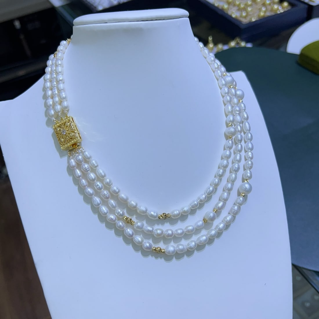 Natural Pearl Necklace - 3