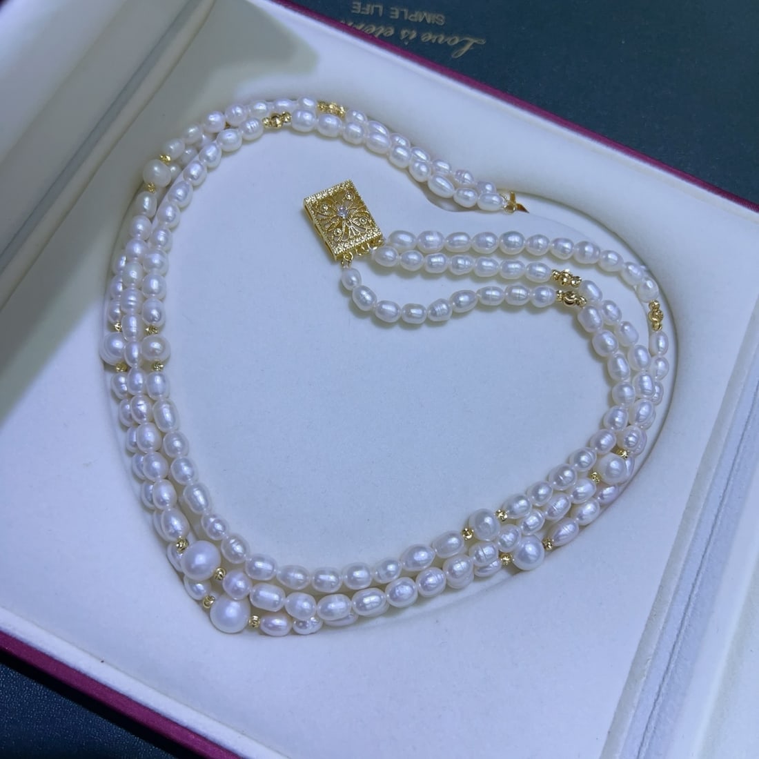 Natural Pearl Necklace - 6