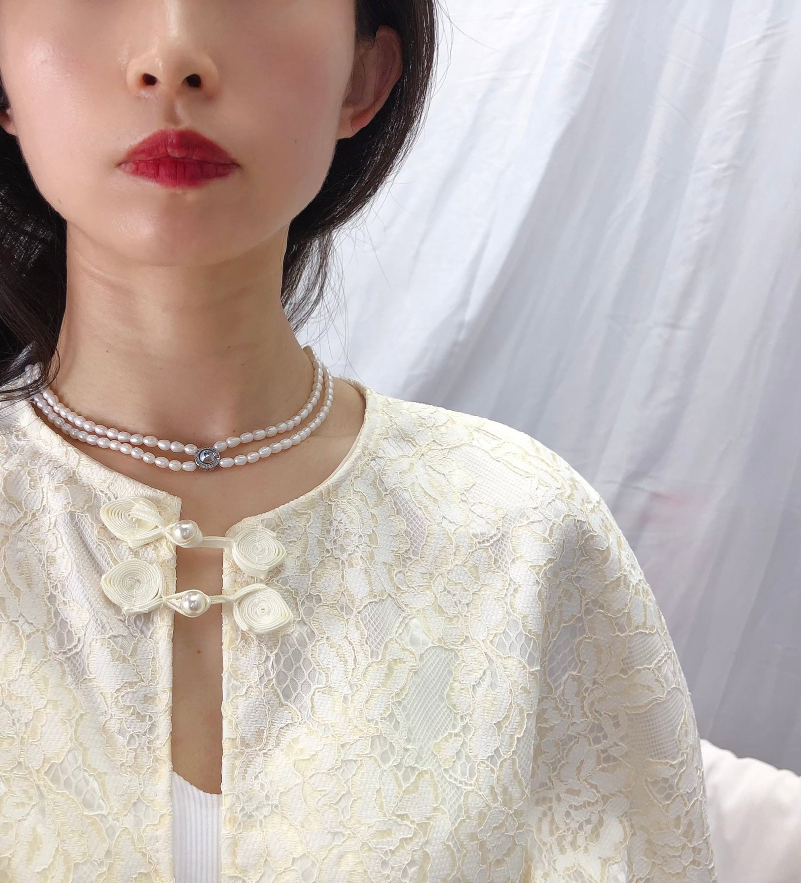 Natural Pearl Necklace - 3