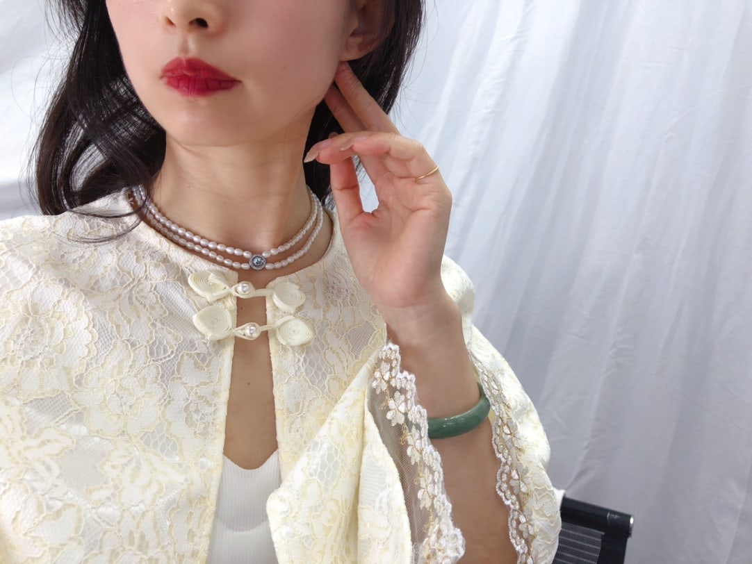 Natural Pearl Necklace - 8