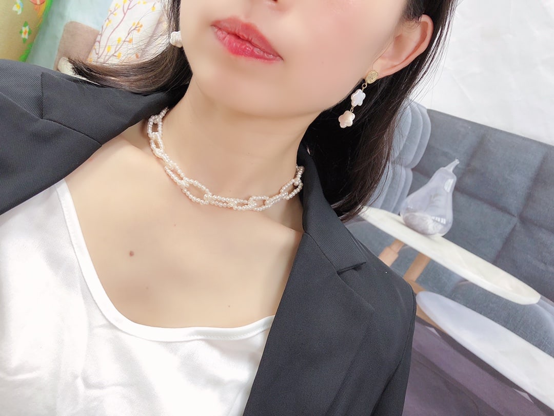 Natural Freshwater Pearl Necklace - 4