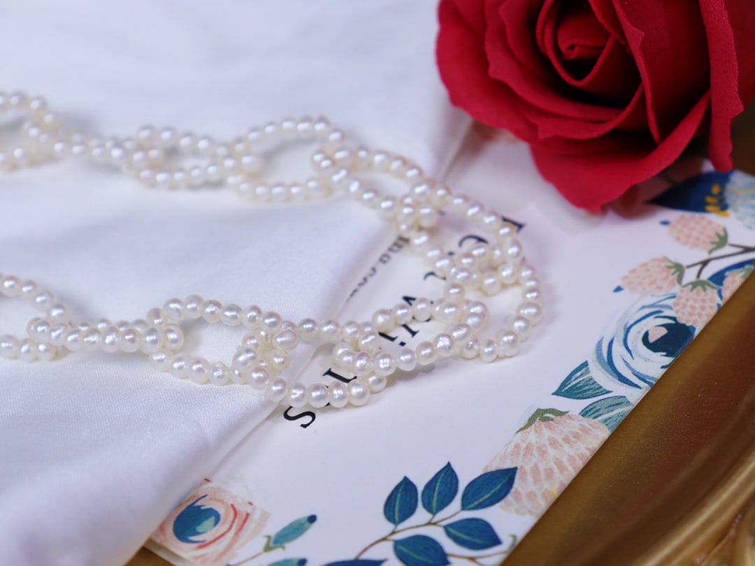 Natural Freshwater Pearl Necklace - 6