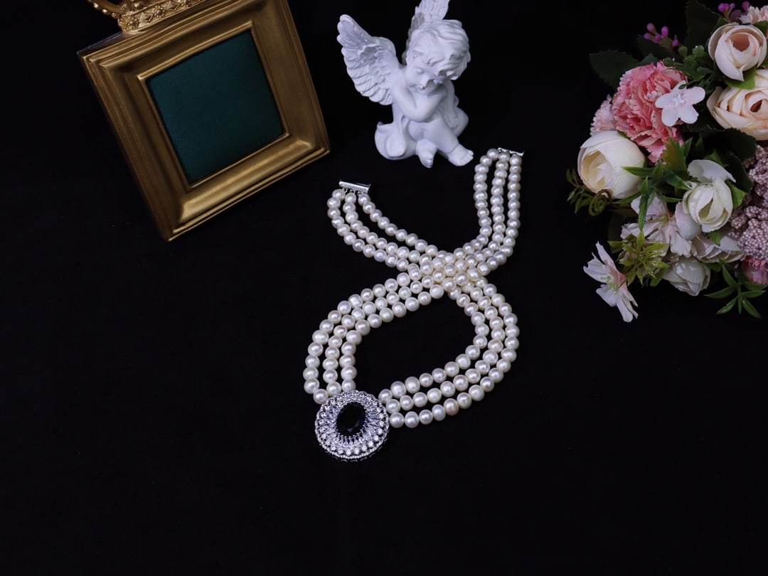 Natural Pearl Layered Set - 7