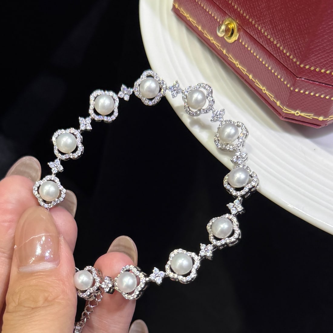 Natural Freshwater Pearl Bracelet - 6