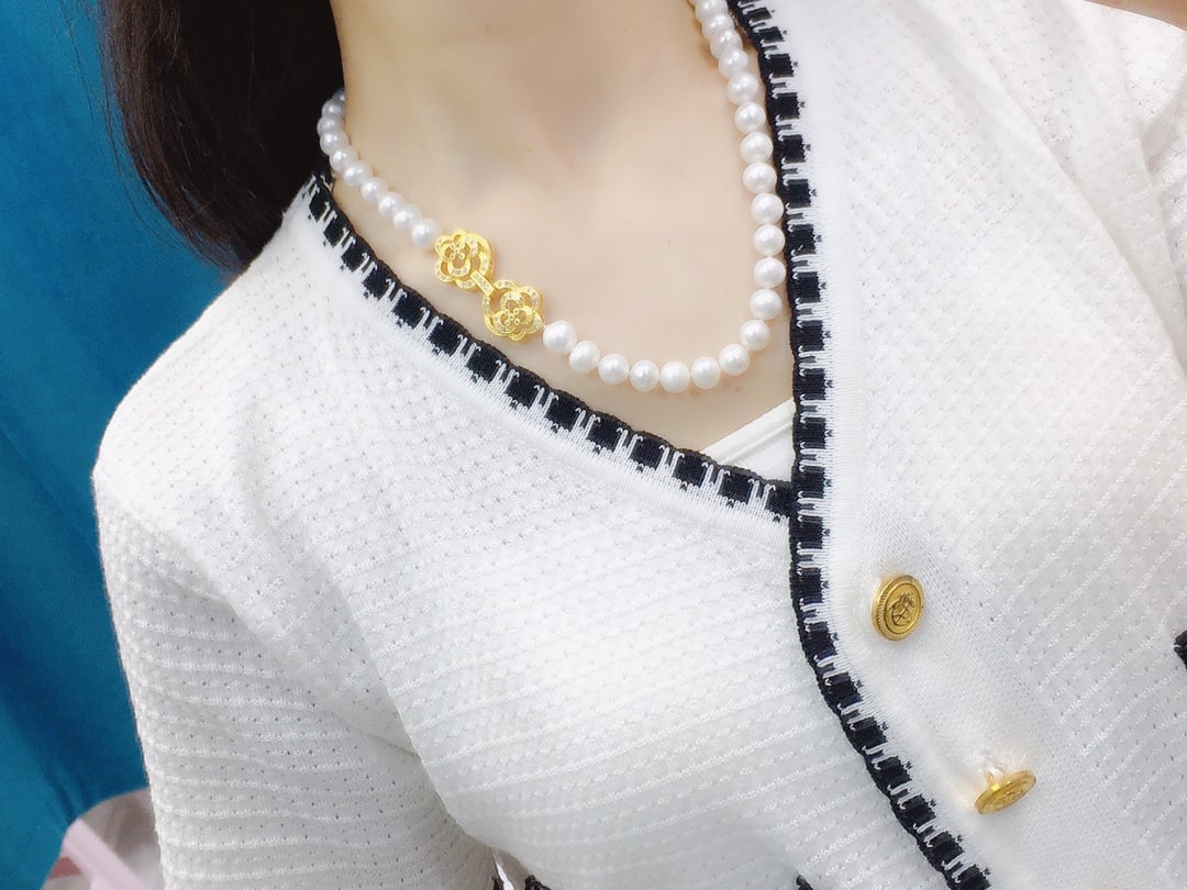 Natural Pearl Necklace - 2