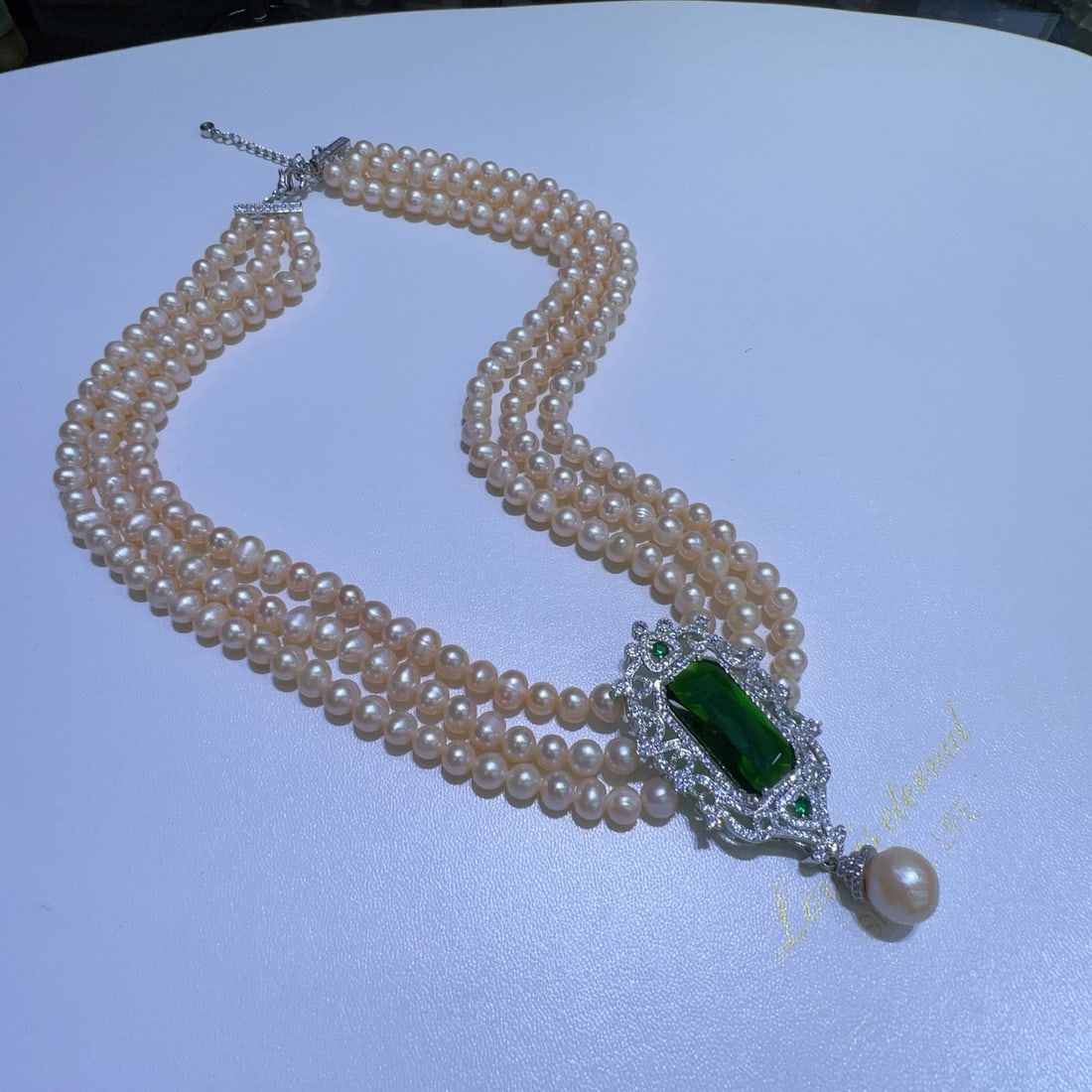 18K Gold-Plated Natural Pearl Layered Necklace - 6