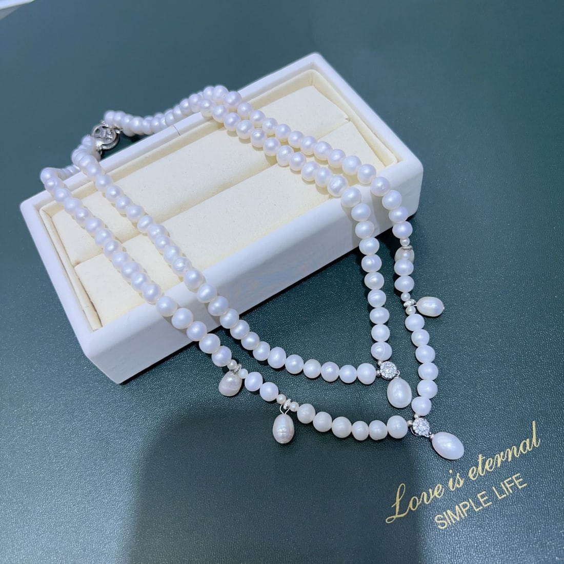 Natural Pearl Necklace - 2