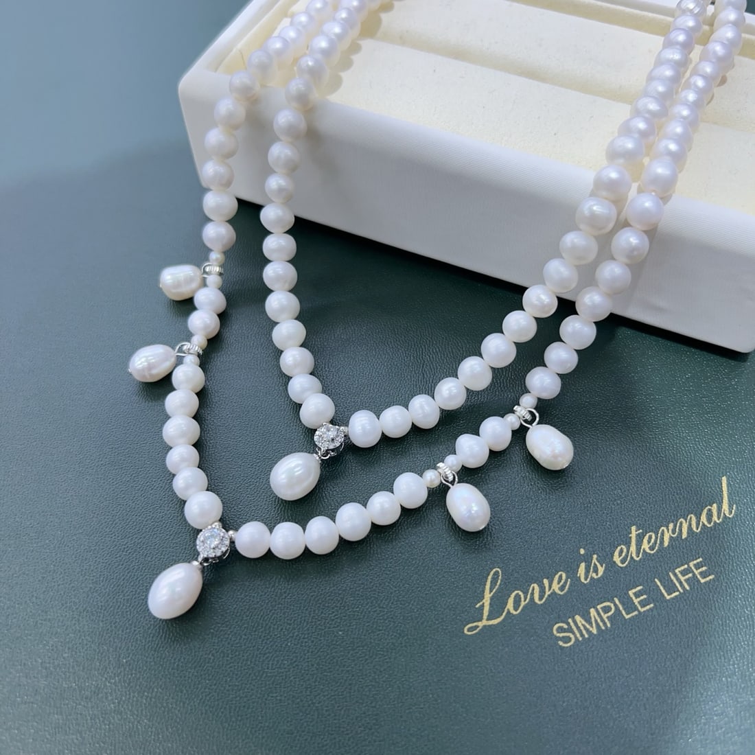 Natural Pearl Necklace - 5