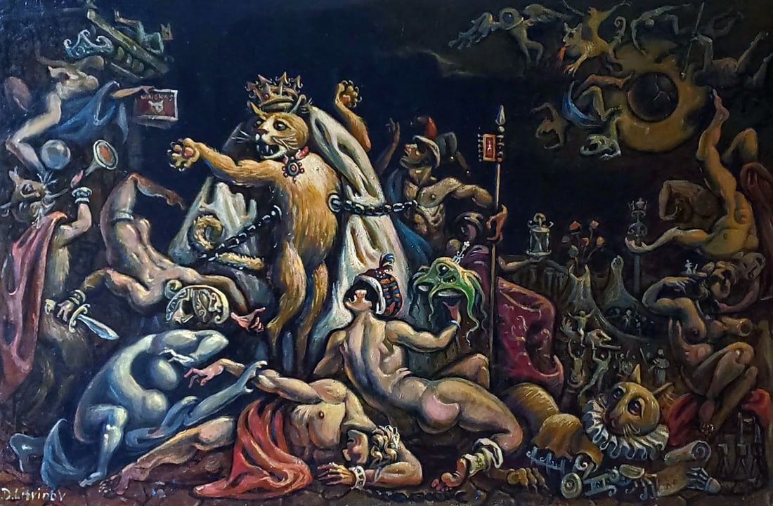 Oil painting Eclipse Daniil Litvinov: Title: Oil painting Eclipse Daniil Litvinov Description: No.Litv 1200*** ABOUT THIS PAINTING **** TITLE: "Eclipse"* ARTISTS: Daniil Litvinov* SIZE: 95x62 cm/'37.40x24.40 inches'* MEDIUM: oil, canvas* 