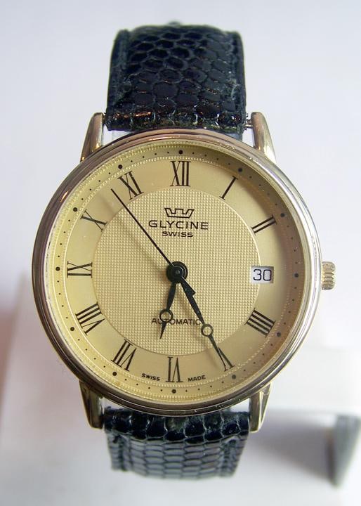 Solid 18K GLYCINE Mens Automatic Watch Ref 3511 1980s*EXLNT* TESTED* LIMITED - 11