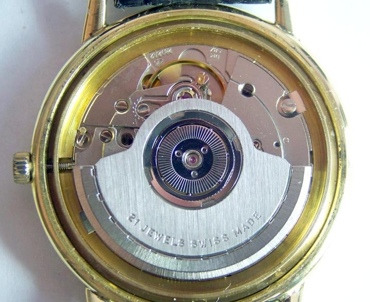 Solid 18K GLYCINE Mens Automatic Watch Ref 3511 1980s*EXLNT* TESTED* LIMITED - 9