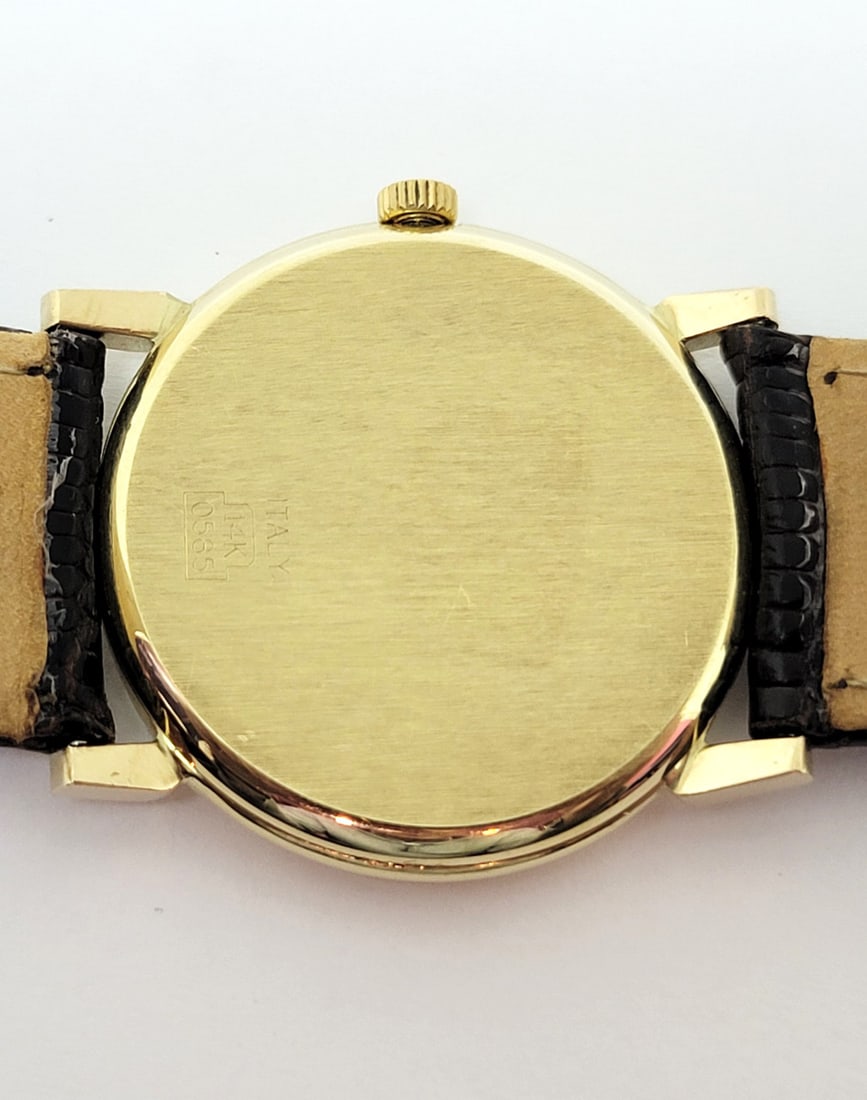 Vintage 14k LONGINES FLAGSHIP Winding Watch 1980s Cal 847.4* EXLNT SERVICED - 10