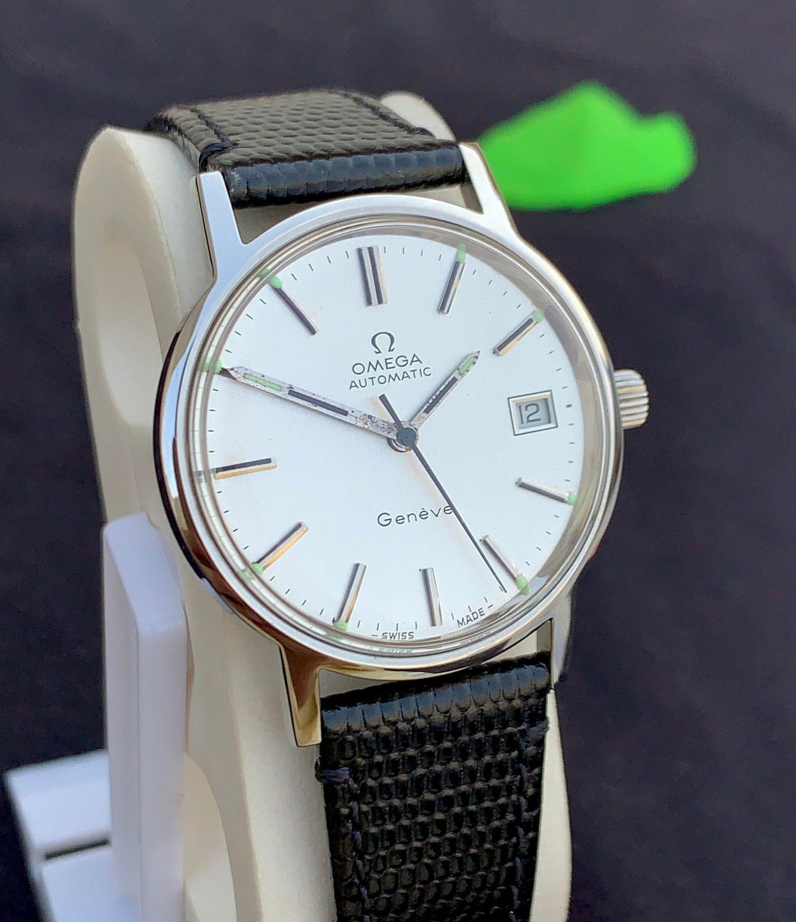 Vintage Omega Geneve, Automatic English made Dennison Stainless case - 2