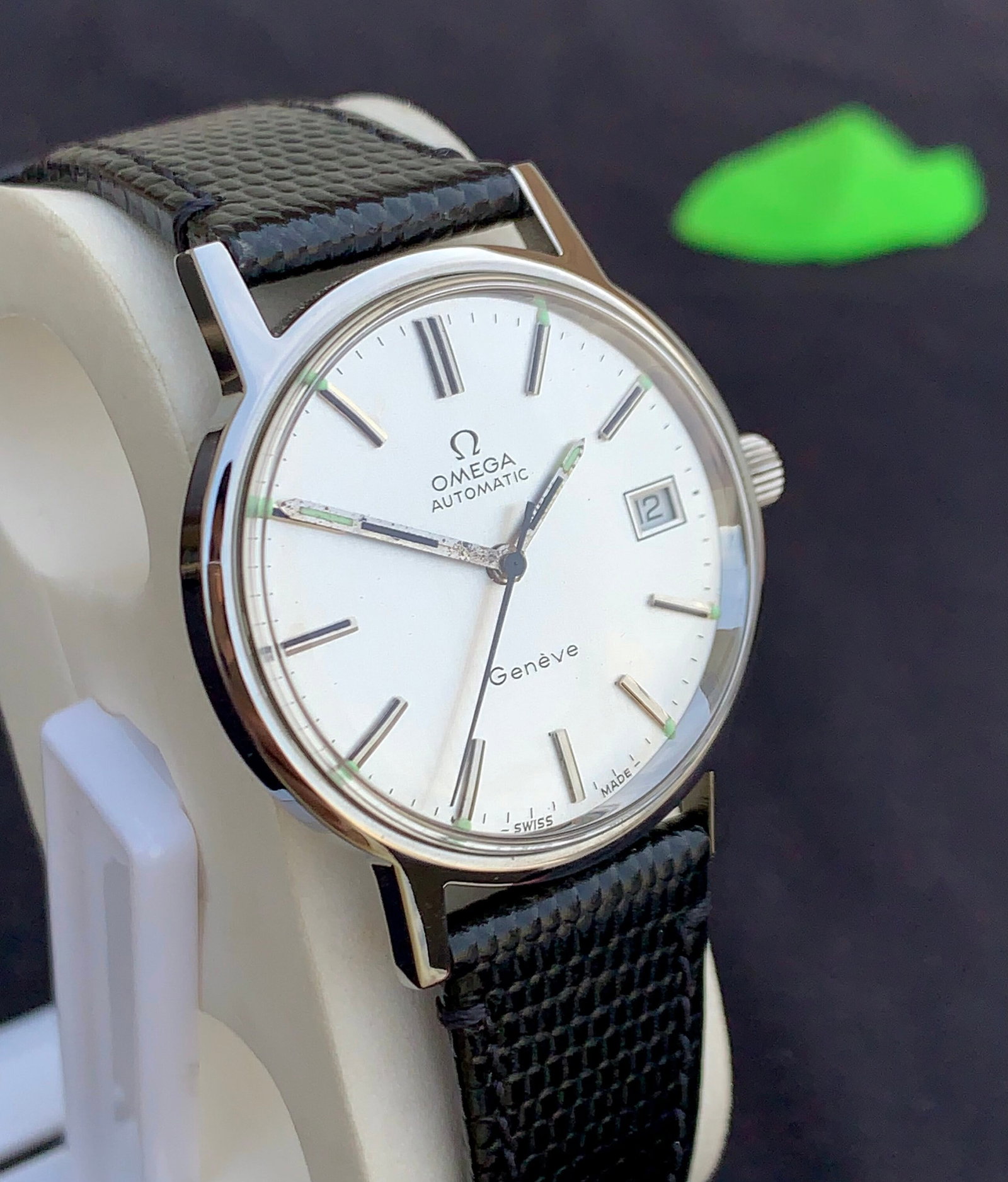 Vintage Omega Geneve, Automatic English made Dennison Stainless case - 6