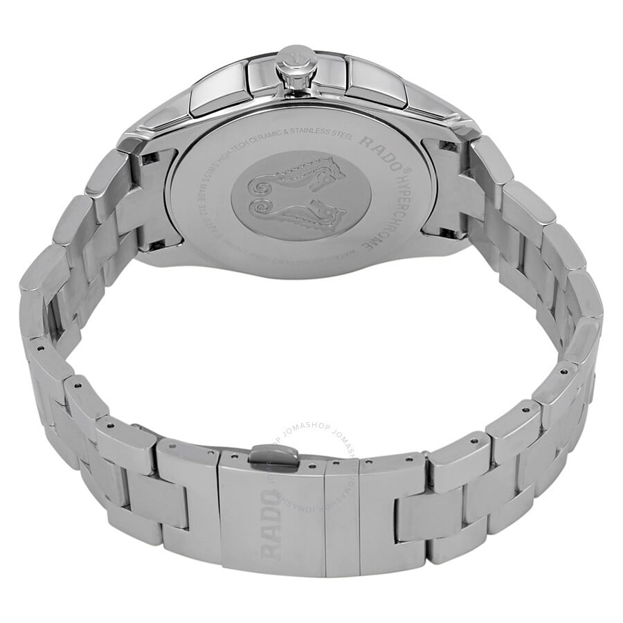 New RADO Hyperchrome Chronograph 45mm Mens Watch R31202593 Black Dial - 4