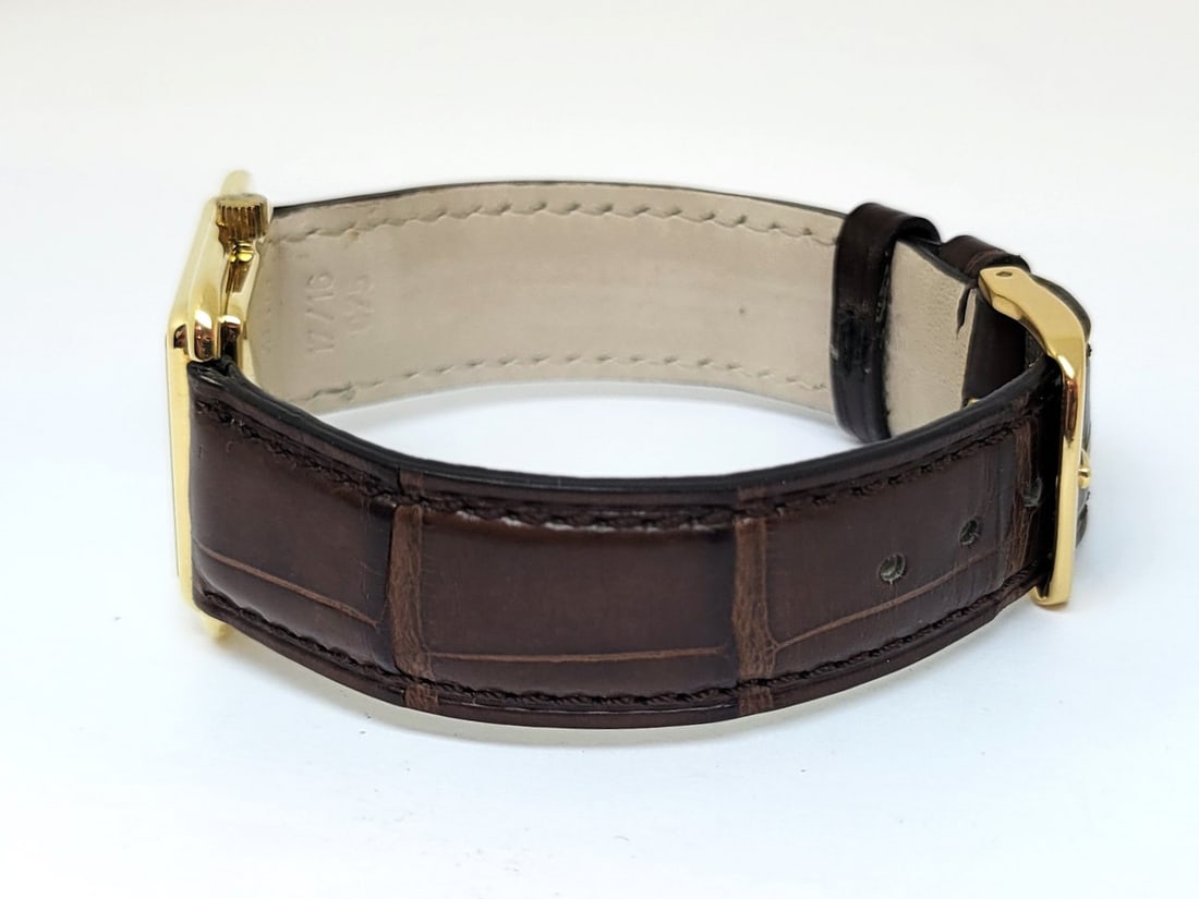 Vintage Solid 18k Yellow Gold Unisex CORUM 27218 Winding Watch* EXLNT - 4