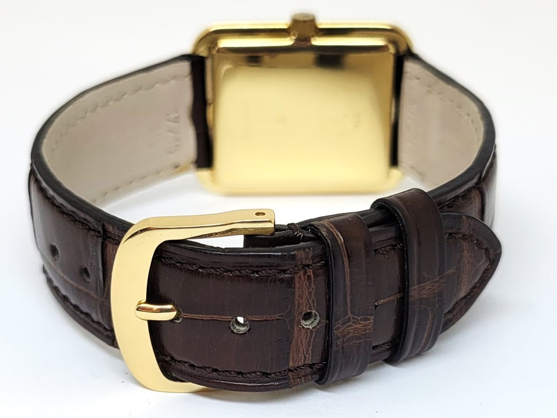 Vintage Solid 18k Yellow Gold Unisex CORUM 27218 Winding Watch* EXLNT - 5