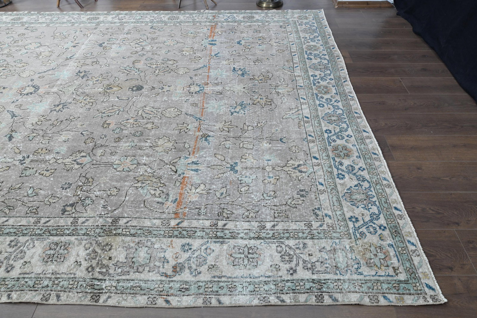 8'5x11'8 ft, BROWN OVERSIZED RUG - 4