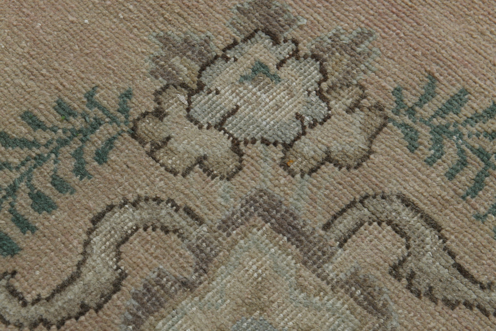 9'4x12'7 ft, ORANGE PERSIAN RUG - 5