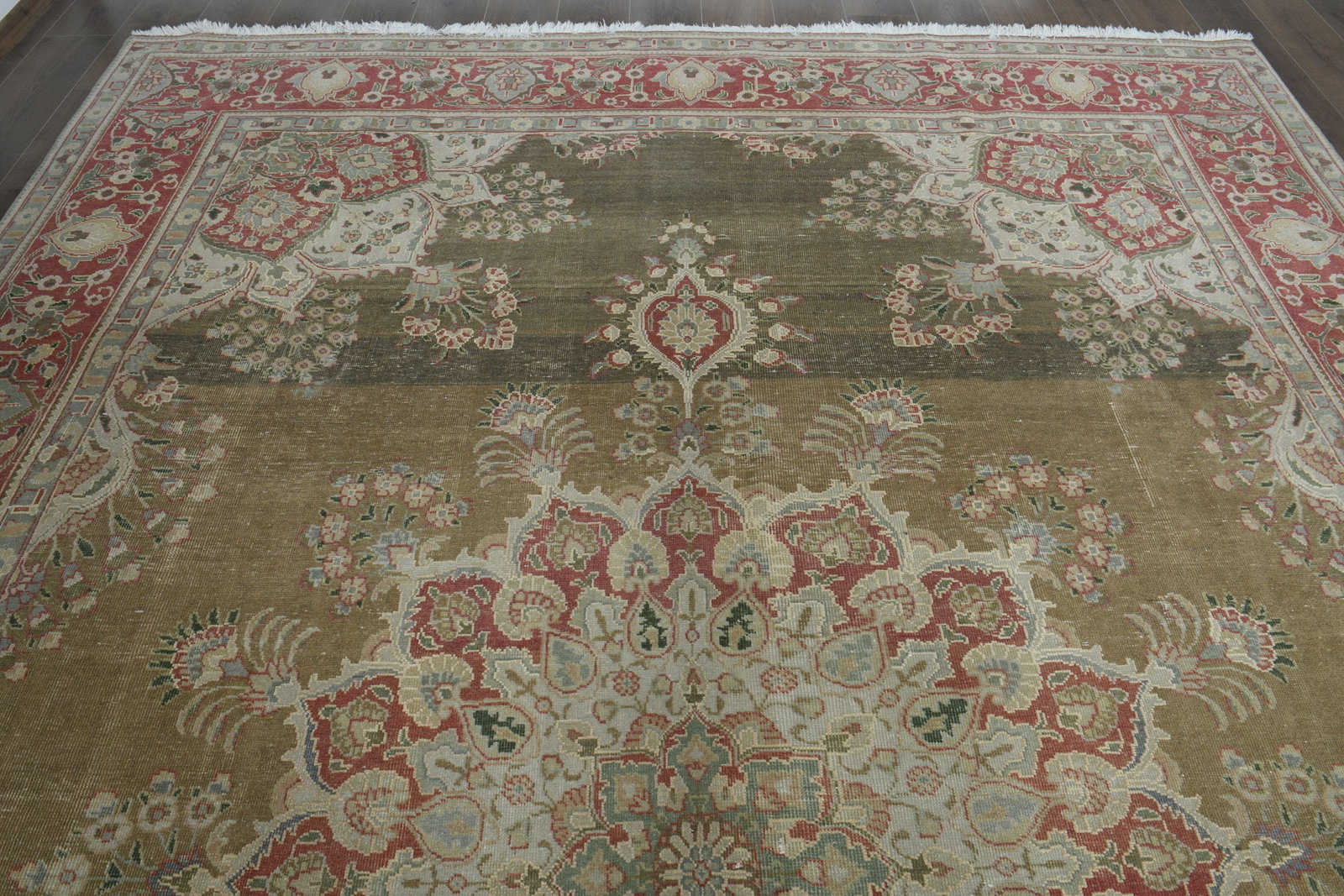 9'5x13'5 ft, VINTAGE HANDMADE RUG - 4