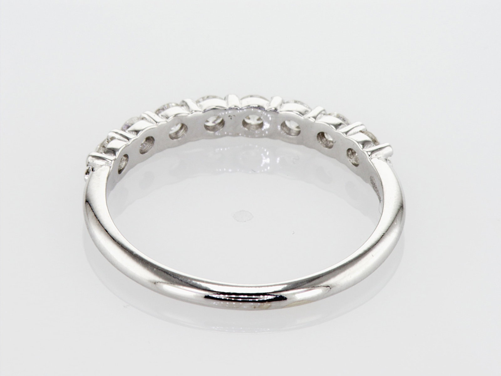 0.45cttw Natural Diamond Ring 14K White Gold 1.81 gr - 4