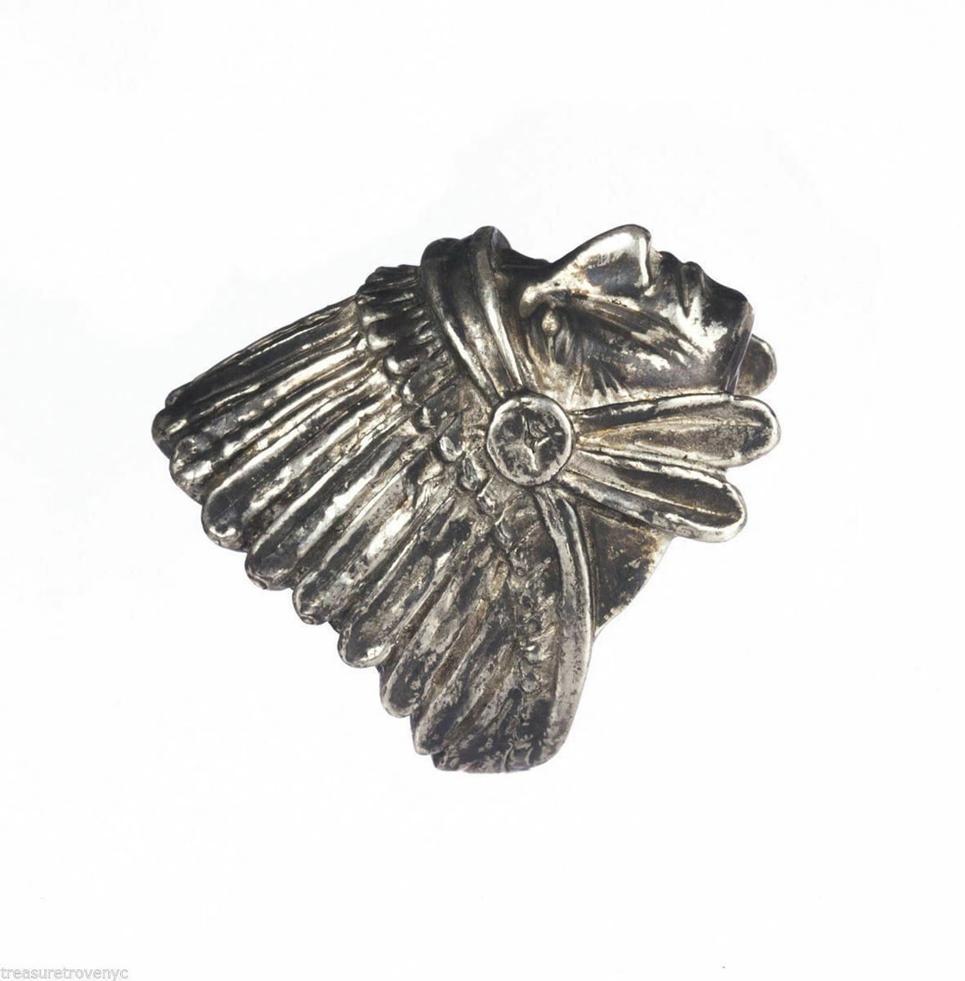 Tribal Inspired Sterling Chief Headdress Ring Alberto Juan - 4