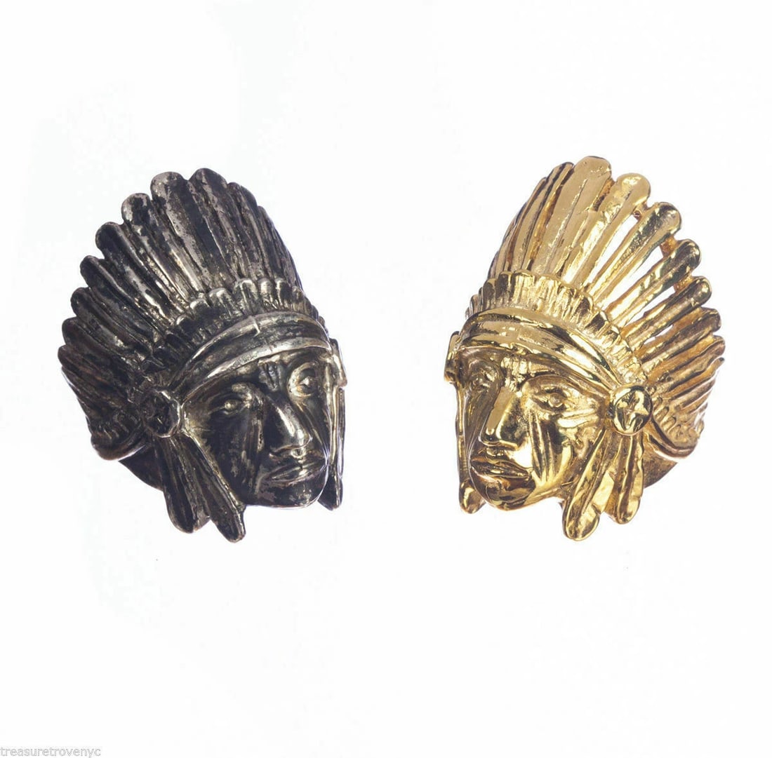 Tribal Inspired Sterling Chief Headdress Ring Alberto Juan - 7